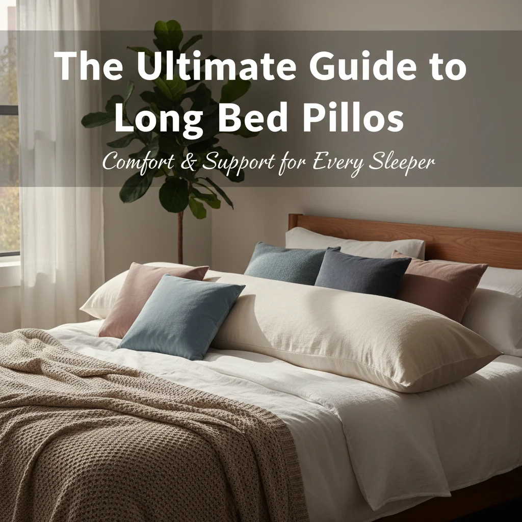 The Ultimate Guide to Long Bed Pillows: Comfort & Support for Every Sleeper