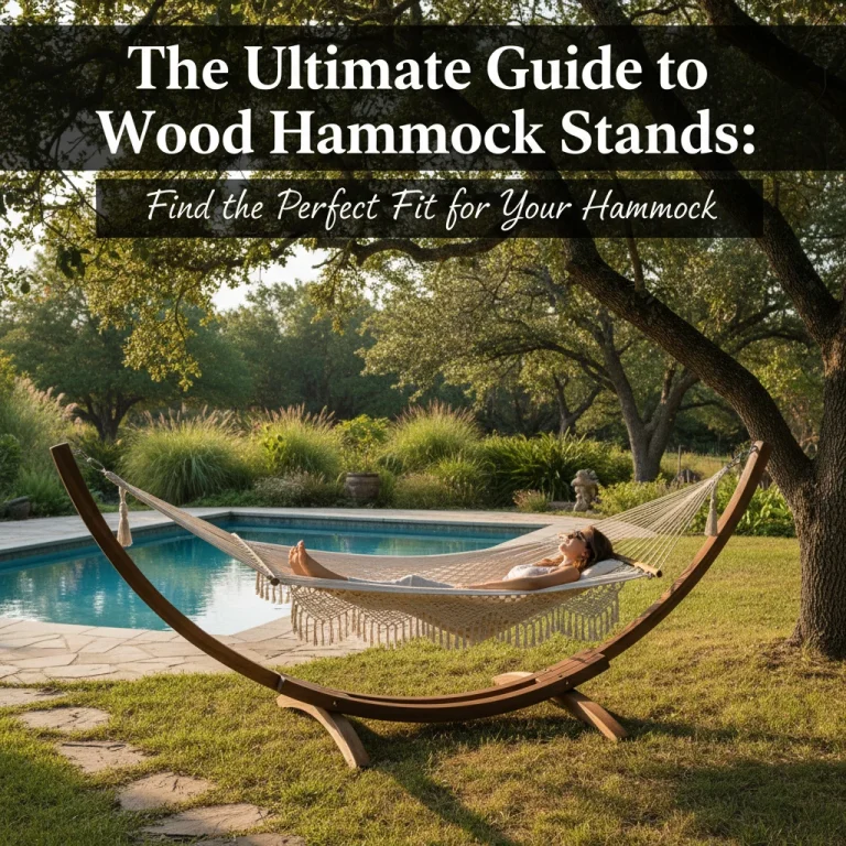 The Ultimate Guide to Wood Hammock Stands: Find the Perfect Fit for Your Hammock