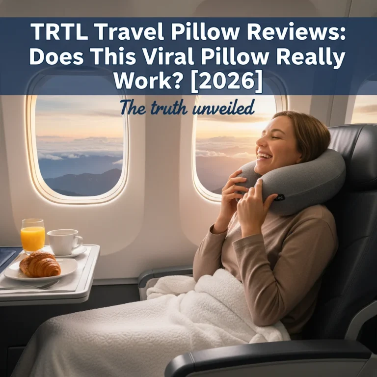 TRTL Travel Pillow Reviews: Does This Viral Pillow Really Work? [2026]
