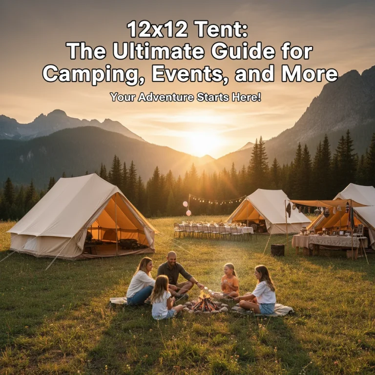 12×12 Tent: The Ultimate Guide for Camping, Events, and More