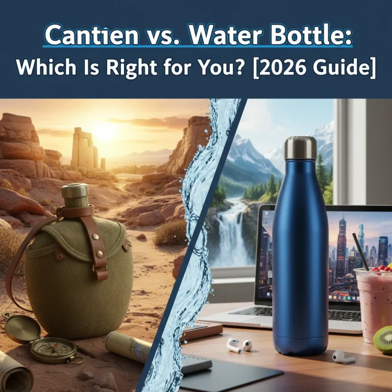 Canteen vs. Water Bottle: Which Is Right for You? [2026 Guide]