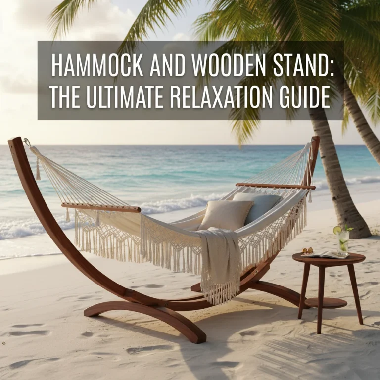 Hammock and Wooden Stand: The Ultimate Relaxation Guide