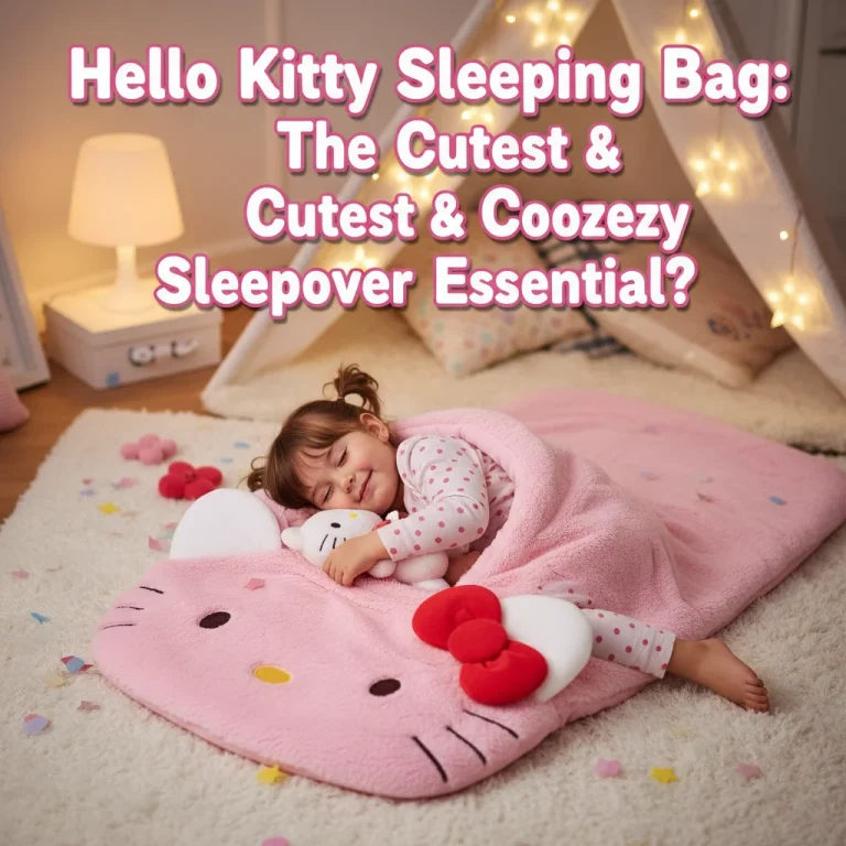 Hello Kitty Sleeping Bag: The Cutest & Coziest Sleepover Essential?