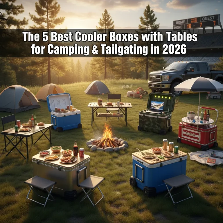 The 5 Best Cooler Boxes with Tables for Camping & Tailgating in 2026