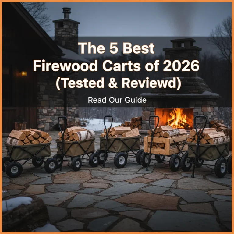 The 5 Best Firewood Carts of 2026 (Tested & Reviewed)
