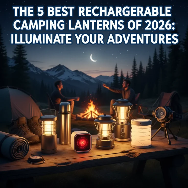 The 5 Best Rechargeable Camping Lanterns of 2026: Illuminate Your Adventures