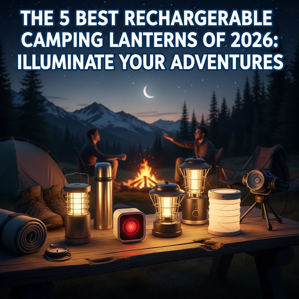 The 5 Best Rechargeable Camping Lanterns of 2026: Illuminate Your Adventures