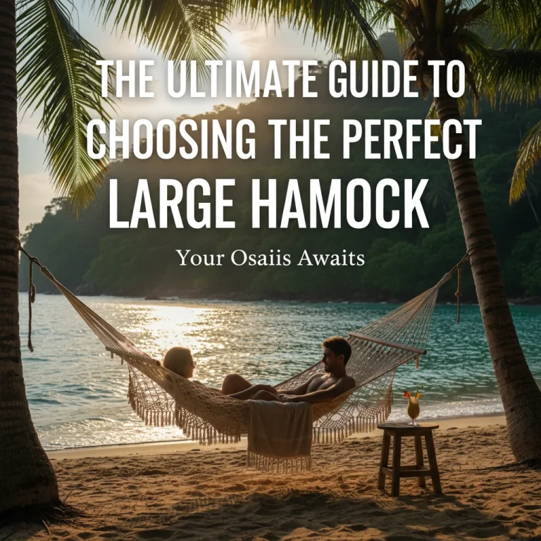 The Ultimate Guide to Choosing the Perfect Large Hammock