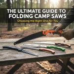 The Ultimate Guide to Folding Camp Saws: Choosing the Right One for You