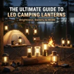 The Ultimate Guide to LED Camping Lanterns: Brightness, Battery & More