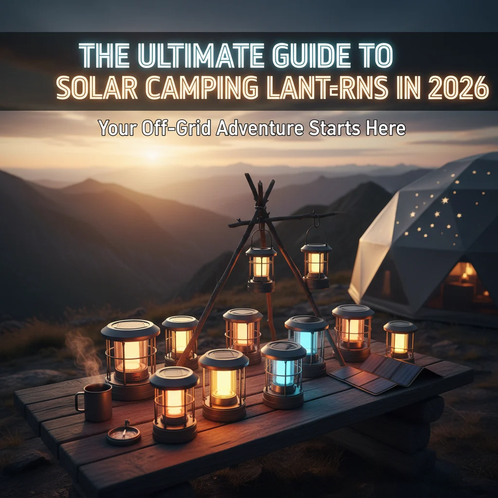 The Ultimate Guide to Solar Camping Lanterns in 2026