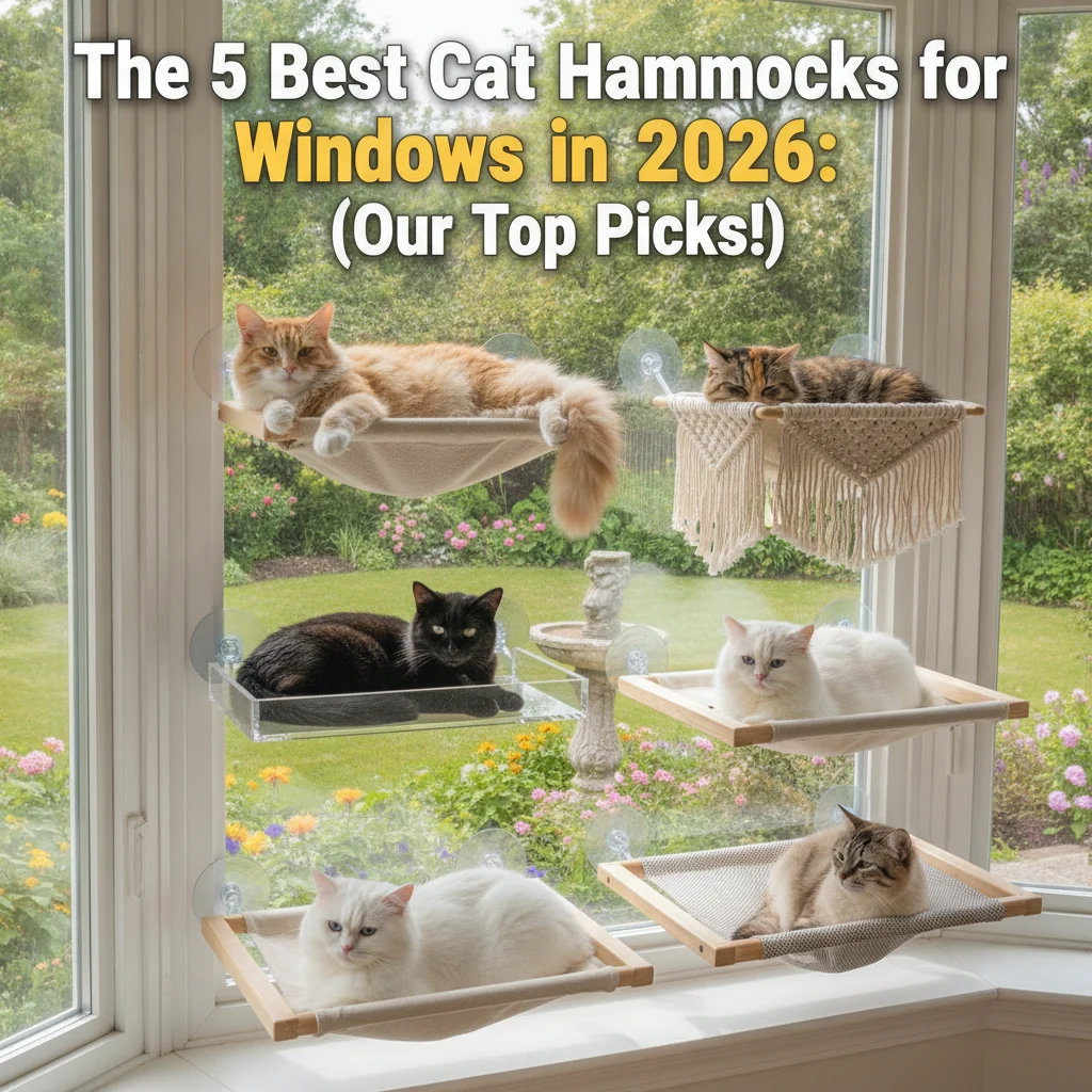 The 5 Best Cat Hammocks for Windows in 2026: (Our Top Picks!)
