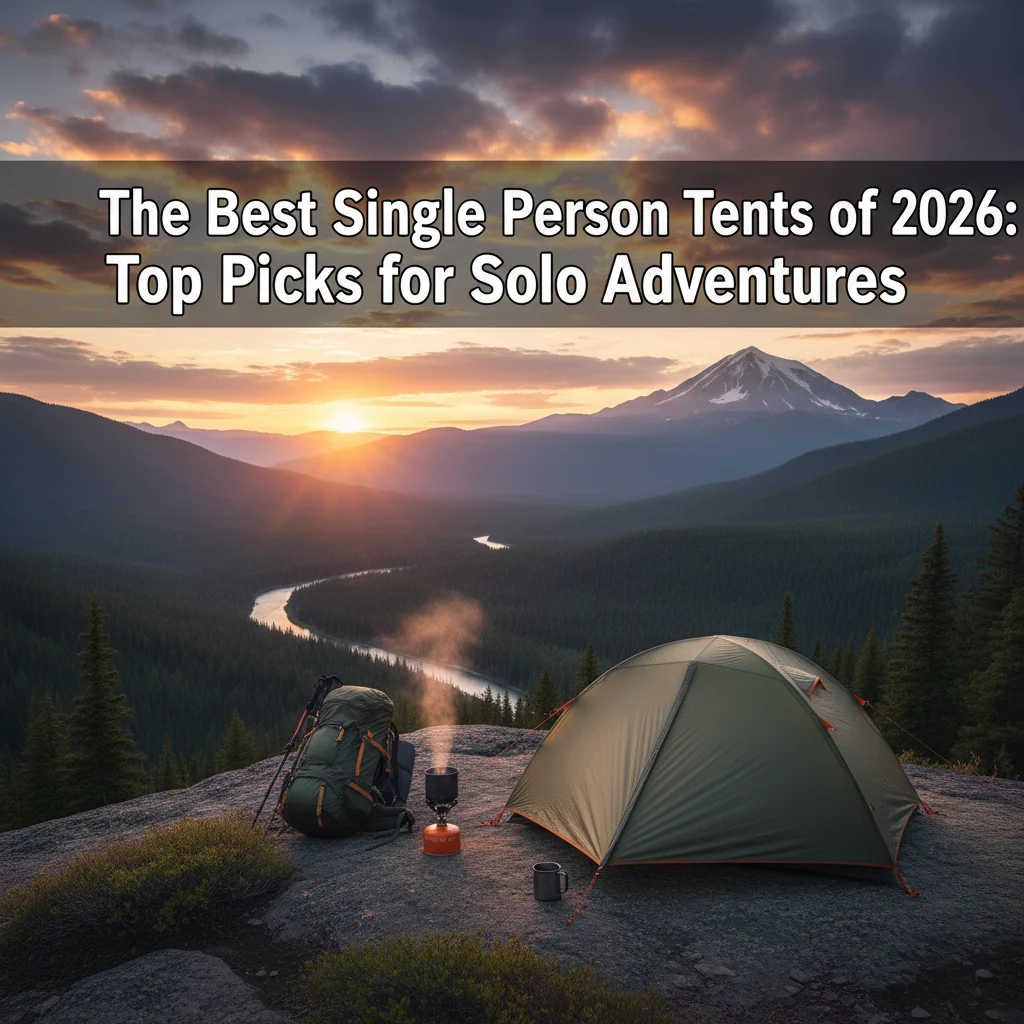 The Best Single Person Tents of 2026: Top Picks for Solo Adventures