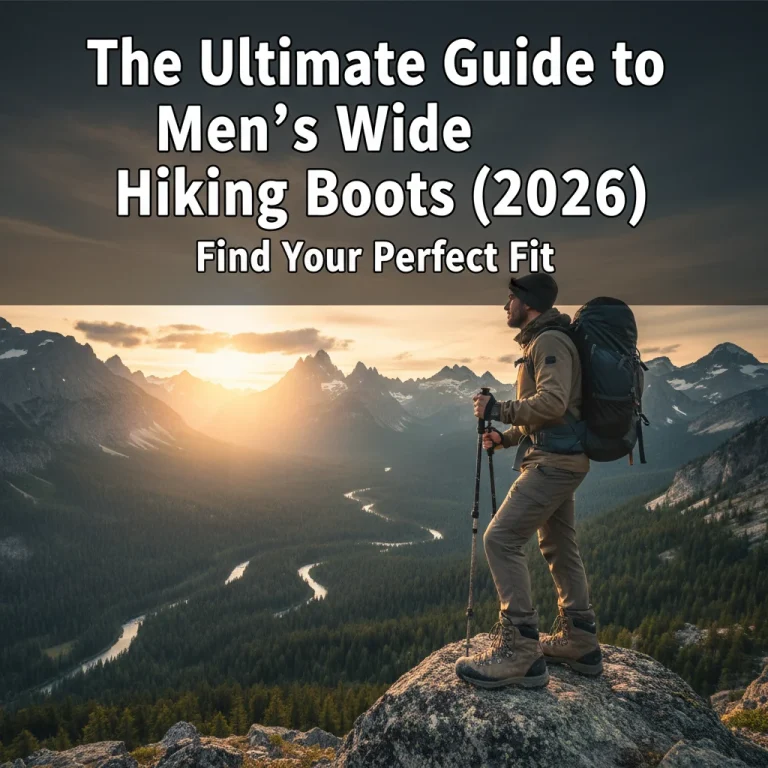 The Ultimate Guide to Men’s Wide Hiking Boots (2026): Find Your Perfect Fit